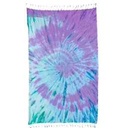 Tsunami Tie Dyed Towel with pocket